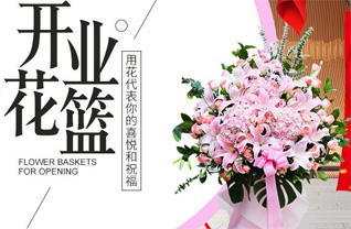 湖南长沙芙蓉区朝阳街街道花篮配送
